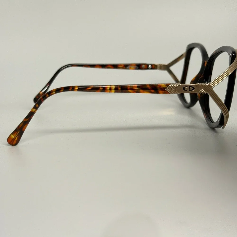 Christian Dior 2606‎ 10 Tortoise Gold Frame Eyeglasses 58-13 Made in Germany